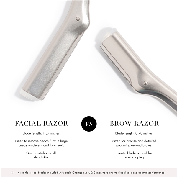 Tweezerman Facial Razor (Billede 5 af 8)