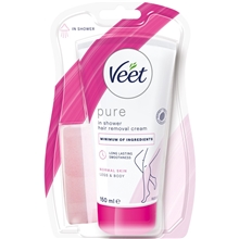 Veet Pure In Shower Hair Removal Cream