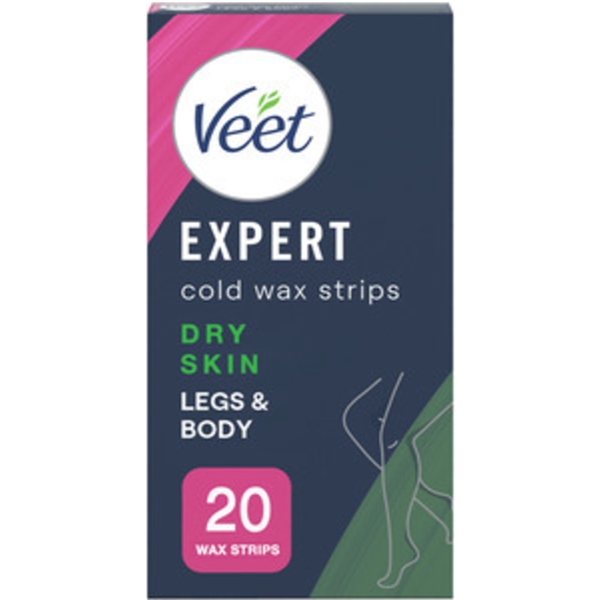 Veet Expert Cold Wax Strips - Dry Skin