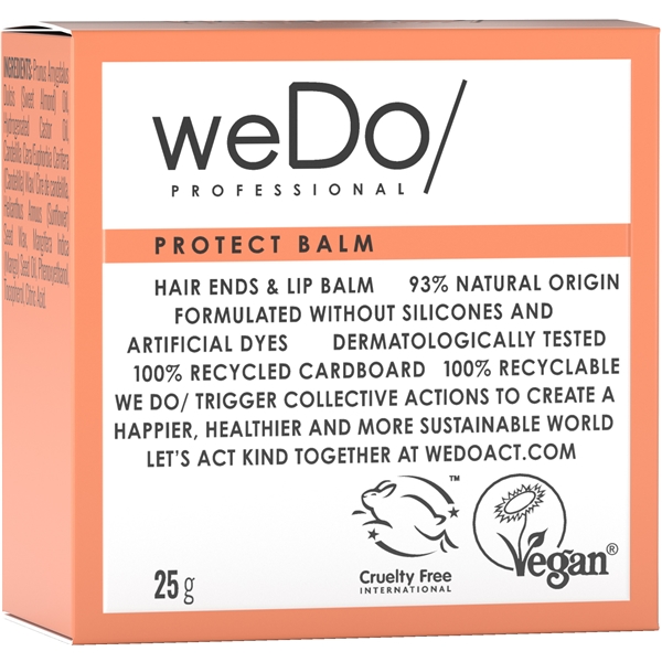 weDo Protect Balm - Hair Ends & Lip Balm (Billede 2 af 5)