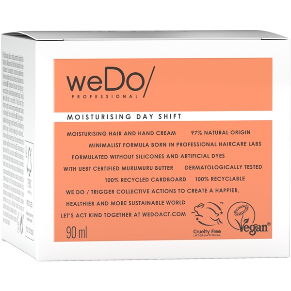 weDo Moisturising Day Shift Hair & Hand Cream (Billede 2 af 5)