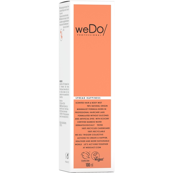 weDo Spread Happiness - Scented Hair & Body Mist (Billede 2 af 5)