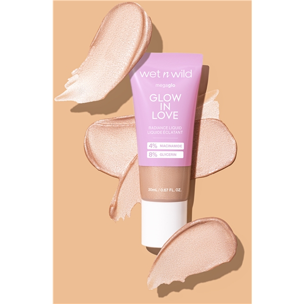 Mega Glo Glow In Love - Radiance Liquid (Billede 5 af 5)