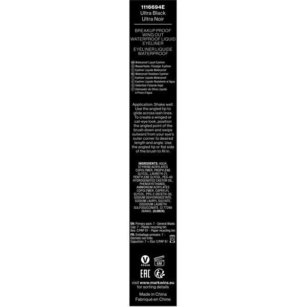 Breakup Proof Wing Out Waterproof Liquid Eyeliner (Billede 6 af 9)