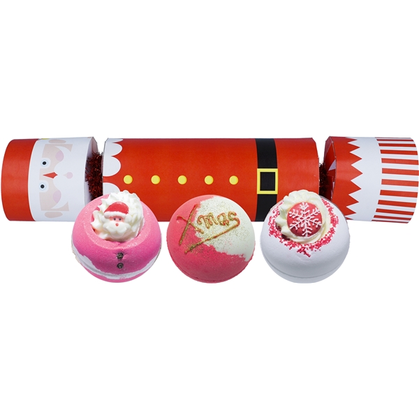 Father Christmas Cracker Bath Blasters Set