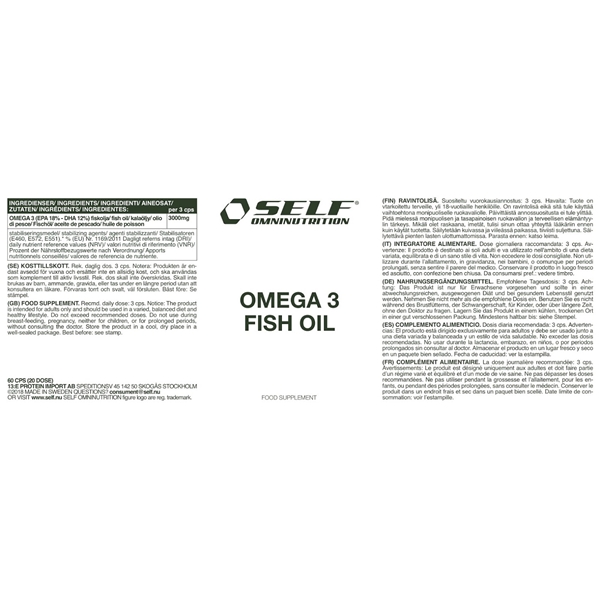 Omega 3 Fish Oil (Billede 2 af 2)