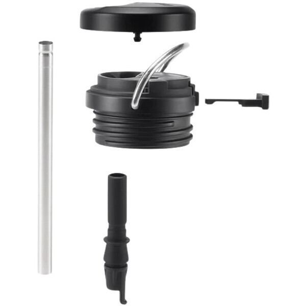 Klean Kanteen Twist Cap w/ Straw Kit Black (Billede 3 af 3)