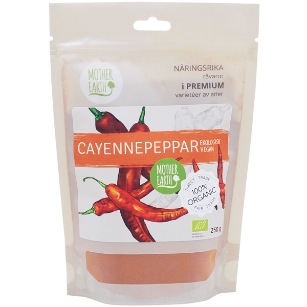 Cayennpeppar Mald EKO