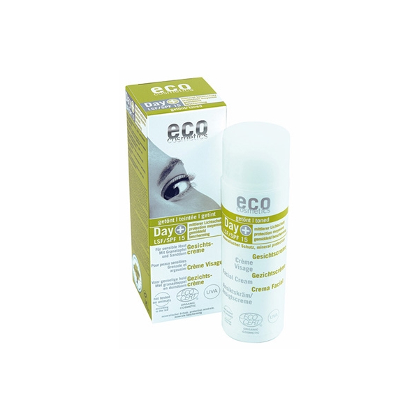 eco cosmetics Toned Facial Cream spf 15