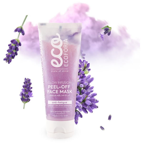 Lavender Clouds Peel-Off Face Mask (Billede 2 af 2)