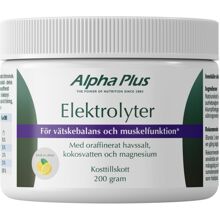 Alpha Plus Elektrolyter Citron