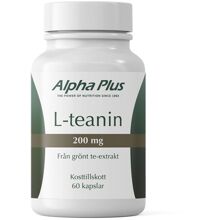 Alpha Plus L-teanin 200 mg 60 kapslar