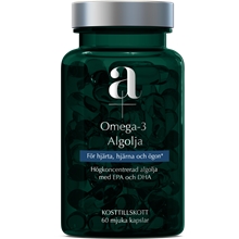 90 kapslar - A+ Omega-3 Algolja
