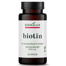 90 kapslar - Biotin 5000 mcg