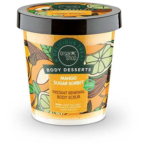 Body Scrub Mango Sugar Sorbet