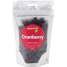 Cranberries torkade bär