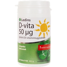 90 tabletter - D-vita 50mcg