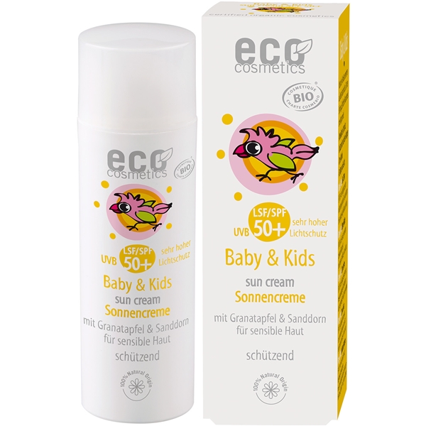 eco cosmetics solkräm spf50 baby