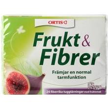 24 st/pakke - Frukt & Fibrer