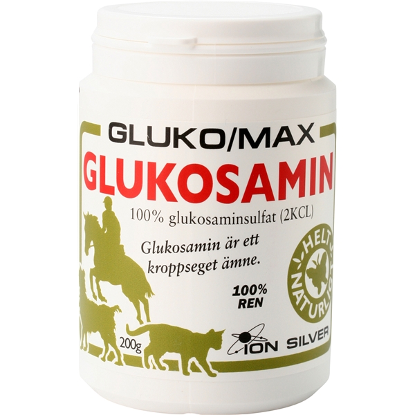 strømper Opførsel middag GlukoMax Glukosamin - Til dyr - Ion Silver | Shopping4net