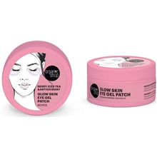 60 st/pakke - Glow Skin Eye Gel Patch Berry Iced tea