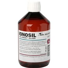 500 ml/flaske - Ionosil kolloidalt silver (silvervatten)