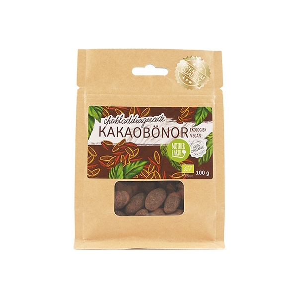 Chokladdragerade Kakaobönor EKO