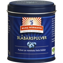 Kung Markatta Blåbärspulver 75 gram