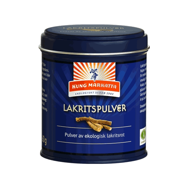 Kung Markatta Lakritspulver  Eko