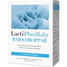 30 dos - Lactiplus Baby Barndroppar