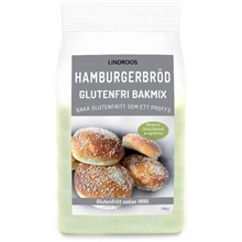 388 gram - Lindroos Glutenfri Bakmix Hamburgerbröd
