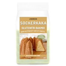 386 gram - Lindroos Glutenfri Bakmix Sockerkaka