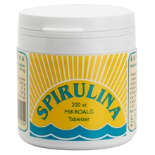 200 tabletter - Lindroos Spirulina tabl