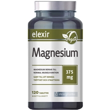 120 tabletter - Magnesium 375 mg