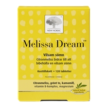 120 tabletter - Melissa Dream