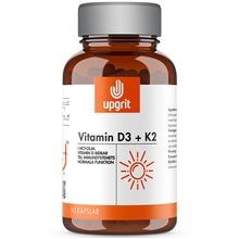 Vitamin D3 + K2 90 kapslar