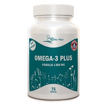 75 kapslar - Omega-3 Plus