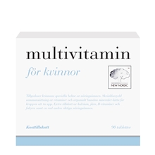 90 tabletter - Multivitamin till kvinnor