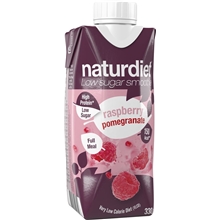 330 ml - Granatæble-hindbær - Naturdiet Smoothie