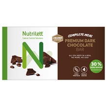 4 st/pakke - Dark chocolate - Nutrilett Smart Meal Bar 4-pack