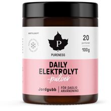 Pureness Daily Elektrolytpulver Jordgubb 100 gram