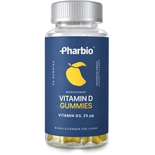 60 st - Pharbio vitamin D Gummies