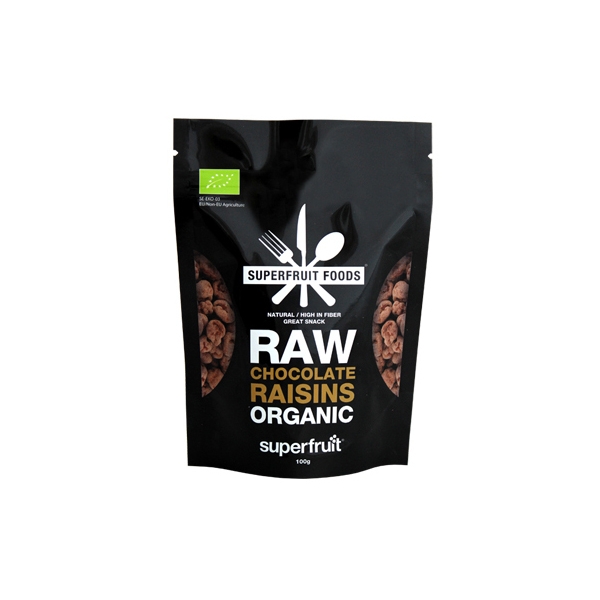 Raw Chocolate Raisins Organic