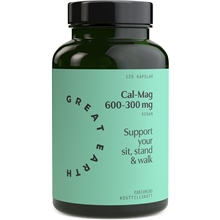 120 kapslar - Cal-Mag 600-300 mg