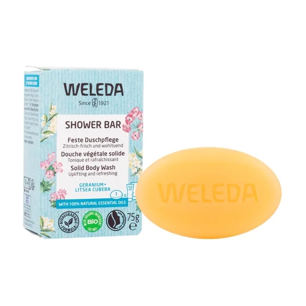 Weleda Shower bar Geranium Litsea Cubeba