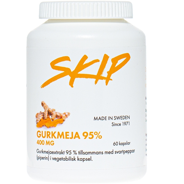 Skip Gurkmeja 95% med svartpeppar