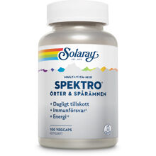 100 kapslar - Solaray Spektro Multivitamin