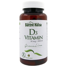 90 kapslar - Vitamin D3