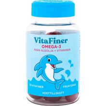 VitaFiner Omega-3 tuggisar 30 st/pakke