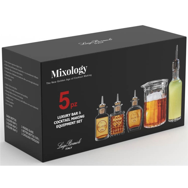 Mixology Flasker og Mixerglas 5 Dele (Billede 1 af 4)